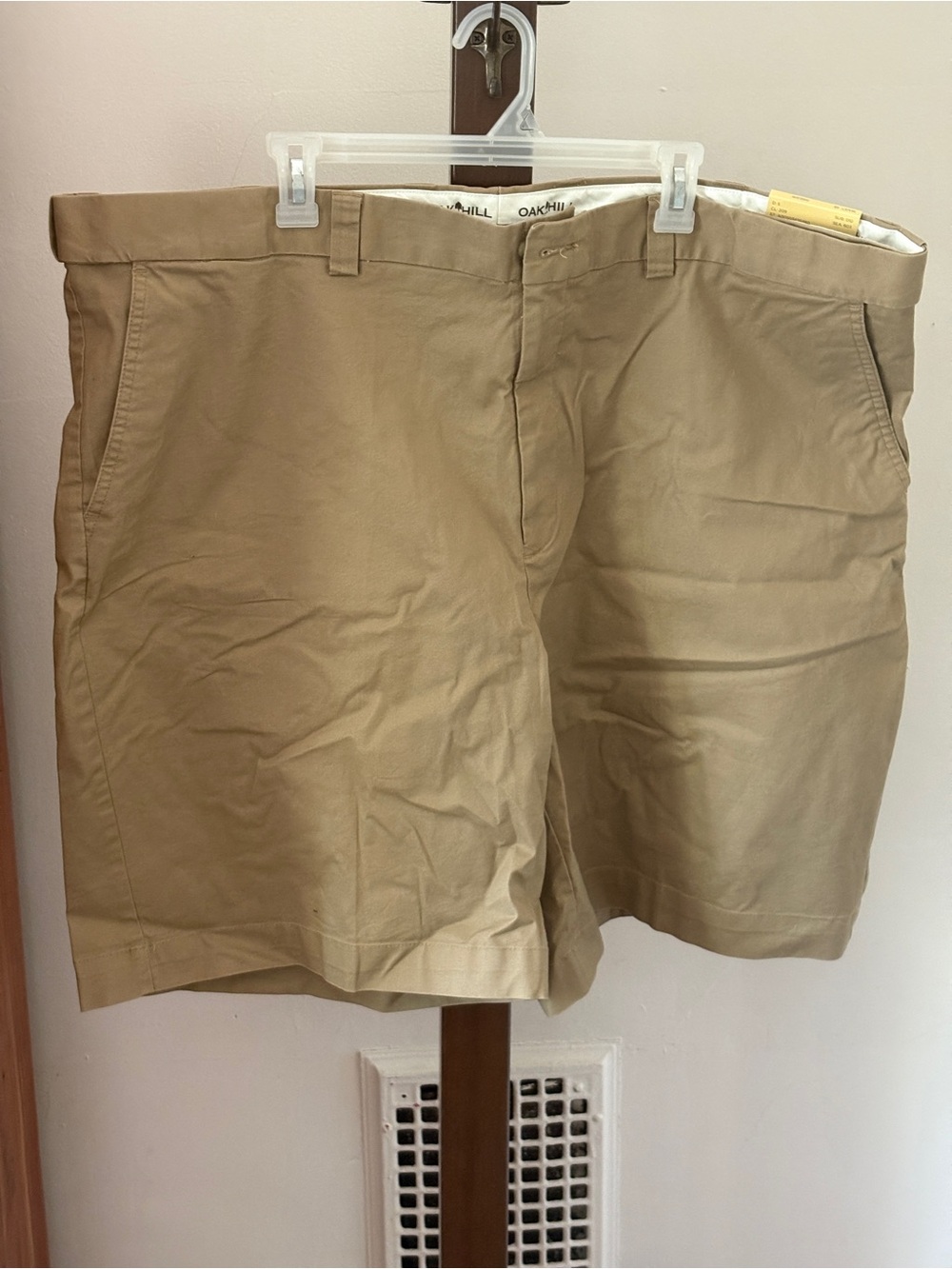 NWT Two pairs Oak Hill Flat Front Casual Dress Shorts Both Size 48